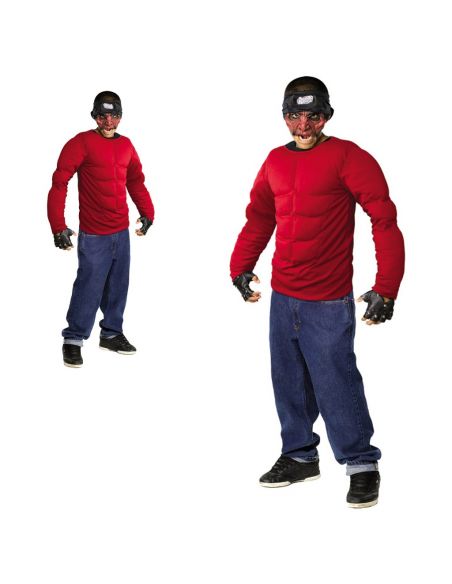 Cuerpo Musculoso en rojo para adulto Tienda de disfraces online - Mercadisfraces Cuerpo Musculoso en rojo para adulto Tienda de disfraces online - Mercadisfraces