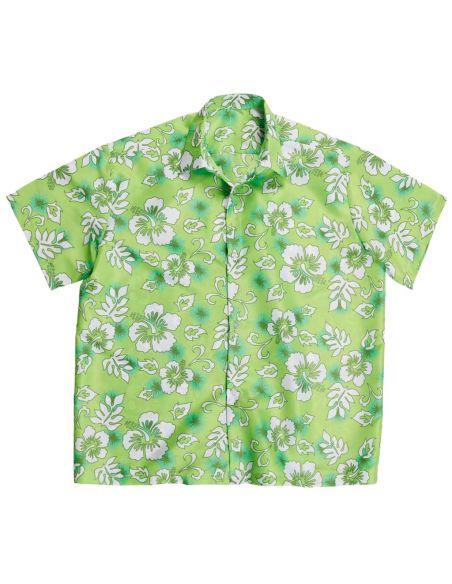 Camisa de Flores Hawaiana Verde Talla XL Tienda de disfraces online - Mercadisfraces Camisa de Flores Hawaiana Verde Talla XL Tienda de disfraces online - Mercadisfraces