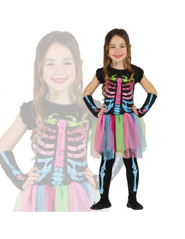 Disfraz Esqueleto tutu infantil Tienda de disfraces online - Mercadisfraces