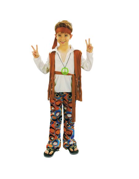 Disfraz Hippie Niño Tienda de disfraces online - Mercadisfraces