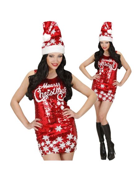 Vestido Merry Christmas Tienda de disfraces online - Mercadisfraces
