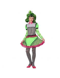 Disfraz Monstruita Frankenstein para niña Tienda de disfraces online - Mercadisfraces 2