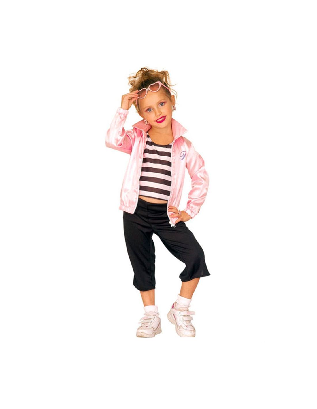 Disfraz de Pink Ladies Grease infantil