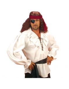 Camisa de Pirata en Blanco Tienda de disfraces online - venta disfraces