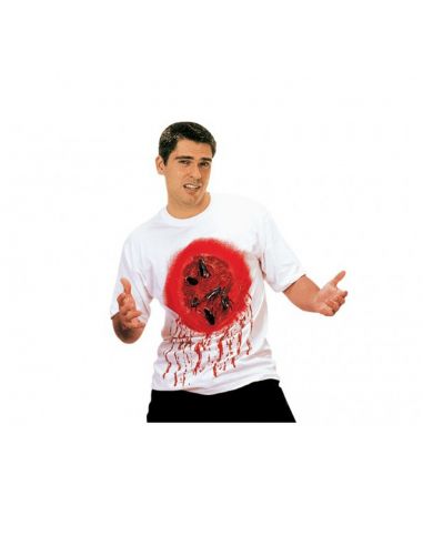 Camiseta Sangrienta Cucarachas Tienda de disfraces online - Mercadisfraces