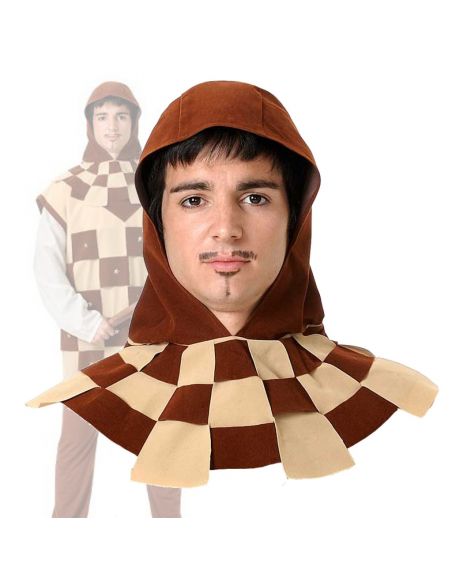 Capucha Cruzado Marron Tienda de disfraces online - Mercadisfraces Capucha Cruzado Marron Tienda de disfraces online - Mercadisfraces