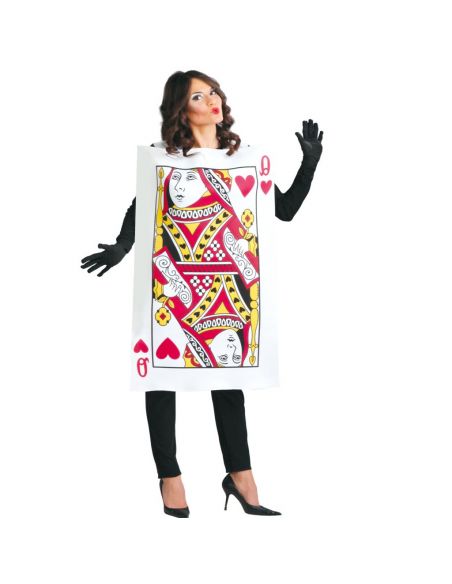 Disfraz Carta Reina de Corazones Adulta Tienda de disfraces online - Mercadisfraces Disfraz Carta Reina de Corazones Adulta Tienda de disfraces online - Mercadisfraces