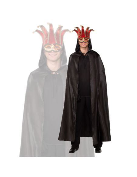 Capa Veneciana en negro Tienda de disfraces online - Mercadisfraces Capa Veneciana en negro Tienda de disfraces online - Mercadisfraces
