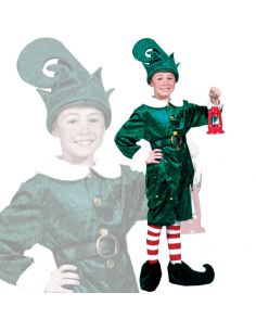 Disfraz Elfo para niños de terciopelo Tienda de disfraces online - Mercadisfraces