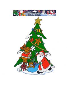 Pegatina Árbol Navidad Tienda de disfraces online - Mercadisfraces