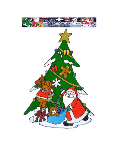 Pegatina Árbol Navidad Tienda de disfraces online - Mercadisfraces