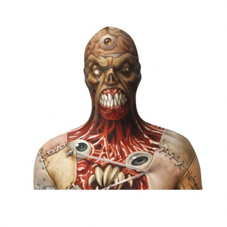 Disfraz Monstruo 100 ojos y 100 caras Morphsuit adulto Tienda de disfraces online - Mercadisfraces