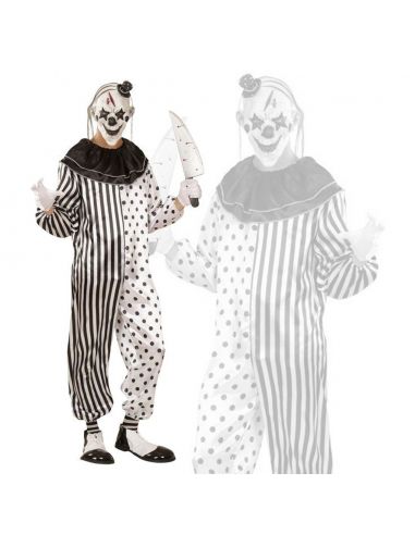Disfraz Pierrot Asesino adulto Tienda de disfraces online - Mercadisfraces