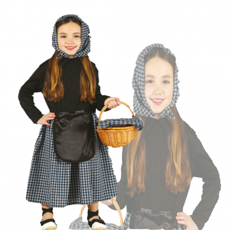 Disfraz de Castañera Infantil Tienda de disfraces online - Mercadisfraces