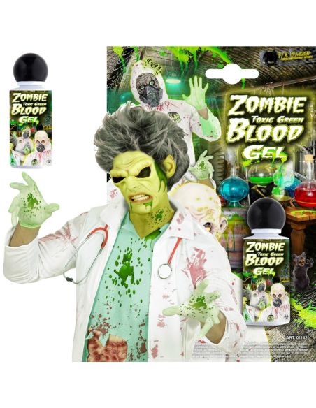 Gel Sangre Verde Toxica Tienda de disfraces online - Mercadisfraces Gel Sangre Verde Toxica Tienda de disfraces online - Mercadisfraces
