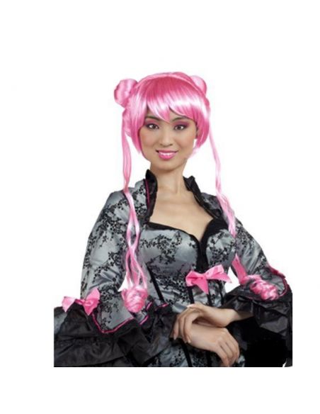 Peluca Miyuki Manga Tienda de disfraces online - Mercadisfraces