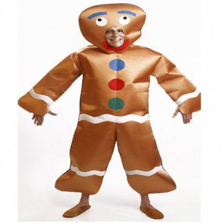 Disfraz de Galleta Jengibre Tienda de disfraces online - Mercadisfraces