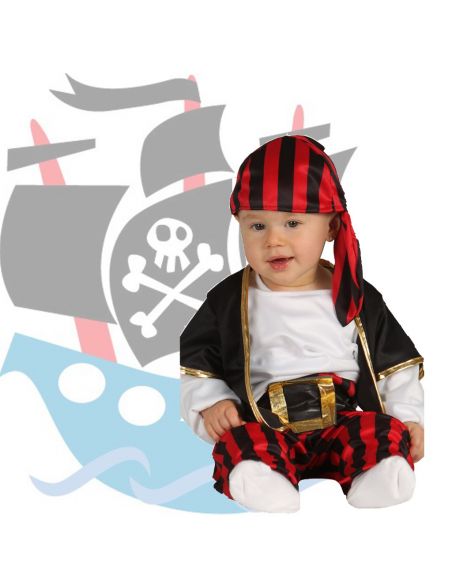 Disfraz Pirata bebe Tienda de disfraces online - Mercadisfraces