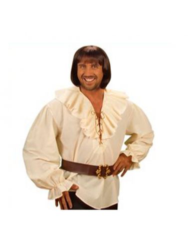 Camisa de Pirata en Beige Tienda de disfraces online - Mercadisfraces