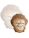 Máscara de mono de plástico Tienda de disfraces online - Mercadisfraces