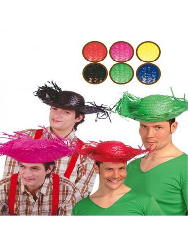 Sombrero Espantapájaros Colores Surtidos Tienda de disfraces online - Mercadisfraces