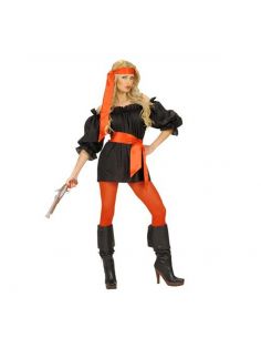 Camisa de Pirata en Negro Tienda de disfraces online - Mercadisfraces 2