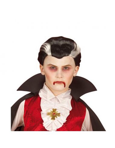 Peluca Vampiro Infantil Tienda de disfraces online - Mercadisfraces