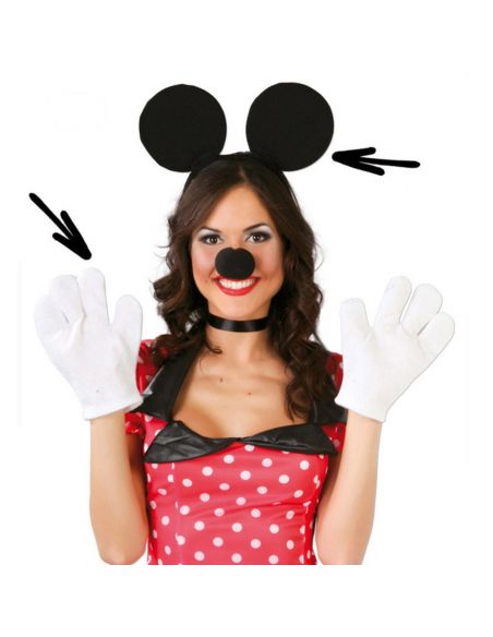 Conjunto Ratón Tienda de disfraces online - Mercadisfraces Conjunto Ratón Tienda de disfraces online - Mercadisfraces