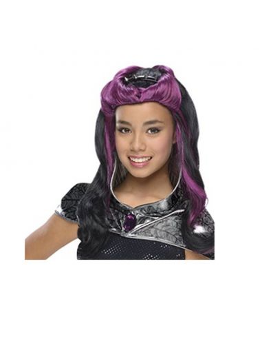 Peluca Raven Queen infantil Tienda de disfraces online - Mercadisfraces