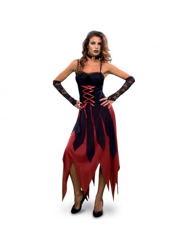 Disfraz vampiresa gótica adulta Tienda de disfraces online - Mercadisfraces