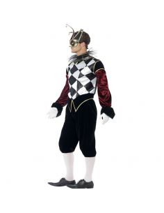 Disfraz Arlequin Veneciano para Hombre Tienda de disfraces online - Mercadisfraces 2