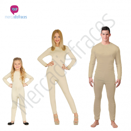 Disfraces para grupos Mallots color Carne Tienda de disfraces online - Mercadisfraces