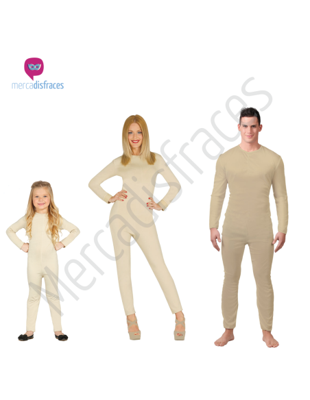 Disfraces para grupos Mallots color Carne Tienda de disfraces online - Mercadisfraces