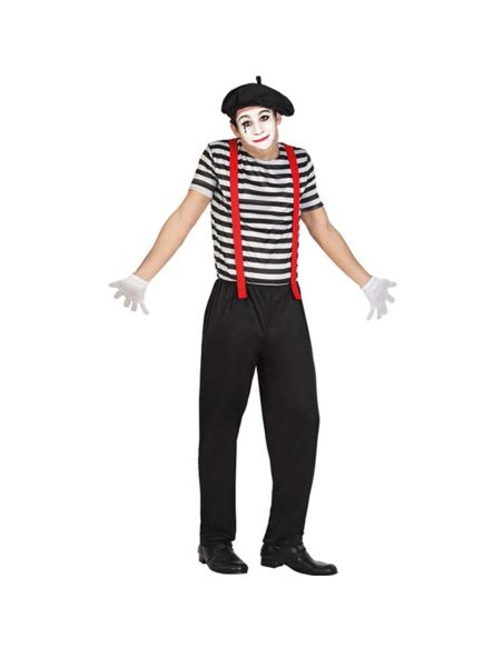 Disfraz Mimo para Hombre Tienda de disfraces online - Mercadisfraces Disfraz Mimo para Hombre Tienda de disfraces online - Mercadisfraces