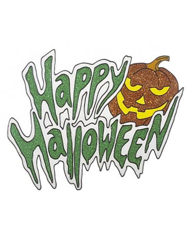 Pegatina Happy Halloween Tienda de disfraces online - Mercadisfraces