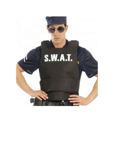 Chaleco Swat adulto Tienda de disfraces online - Mercadisfraces