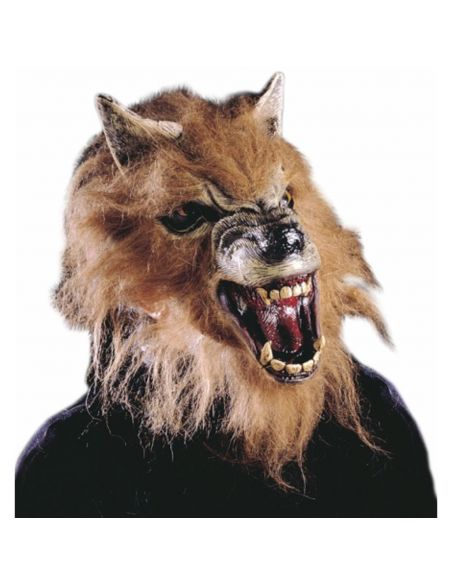 Mascara Hombre Lobo media cara Surtidas Tienda de disfraces online - Mercadisfraces