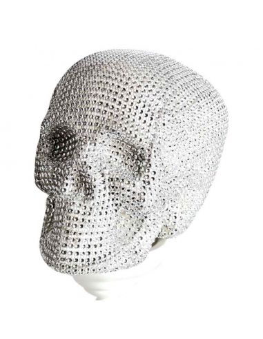 Cráneo Brillante con Joyas Tienda de disfraces online - Mercadisfraces