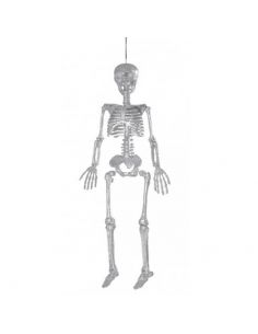 Colgante Esqueleto de Purpurina Tienda de disfraces online - Mercadisfraces