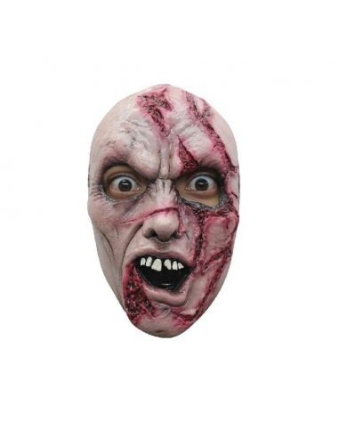 Máscara Zombie con cortes Tienda de disfraces online - Mercadisfraces