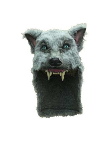 Casco Grey Wolf Lobo Tienda de disfraces online - Mercadisfraces