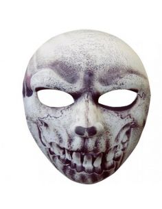 Máscara de calavera en tejido Tienda de disfraces online - Mercadisfraces