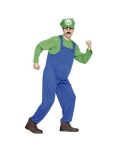 Disfraz Fontanero Verde Tienda de disfraces online - Mercadisfraces 2