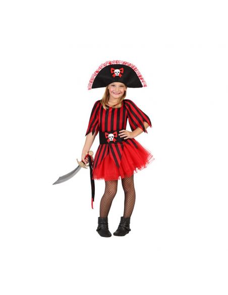 Disfraz de Pirata Rayas Niña Tienda de disfraces online - Mercadisfraces Disfraz de Pirata Rayas Niña Tienda de disfraces online - Mercadisfraces
