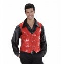 Chaleco para hombre lentejuelas rojo Tienda de disfraces online - Mercadisfraces Chaleco para hombre lentejuelas rojo Tienda de disfraces online - Mercadisfraces