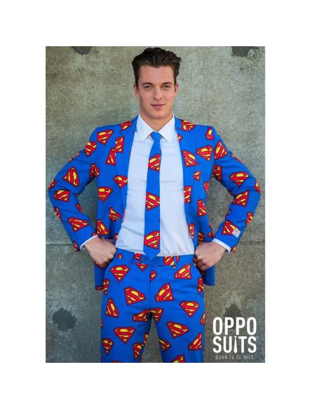 Traje Superman Adulto  Tienda de disfraces online - Mercadisfraces