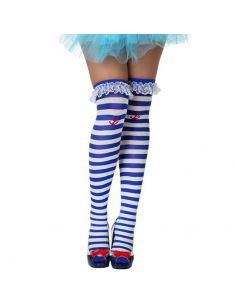 Medias Azules Marineras Tienda de disfraces online - Mercadisfraces
