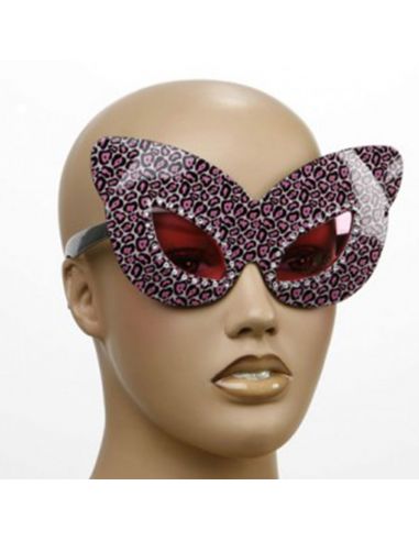 Gafas leopardo rosa Tienda de disfraces online - Mercadisfraces