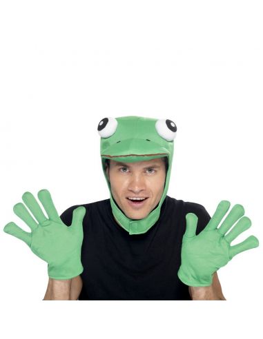 Kit de Rana Verde Tienda de disfraces online - Mercadisfraces