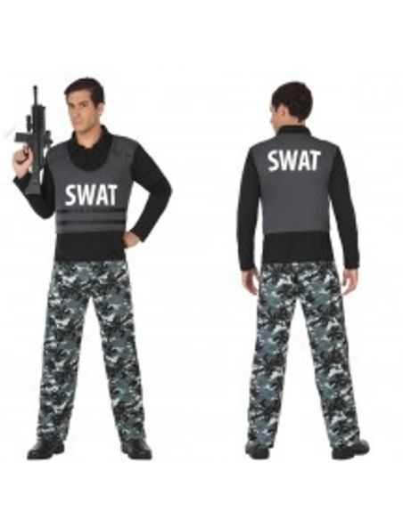 Disfraz Policía Swat para hombre Tienda de disfraces online - Mercadisfraces Disfraz Policía Swat para hombre Tienda de disfraces online - Mercadisfraces